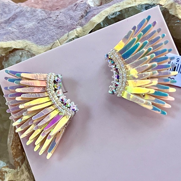 Mignonne Gavigan Jewelry - 🌺🎉HP🎉🌺 NWT Mignonne Gavigan Mini Madeline Earrings Sunset